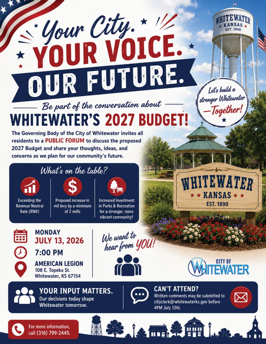 Public Forum, July 13, 7PM at the American Legion