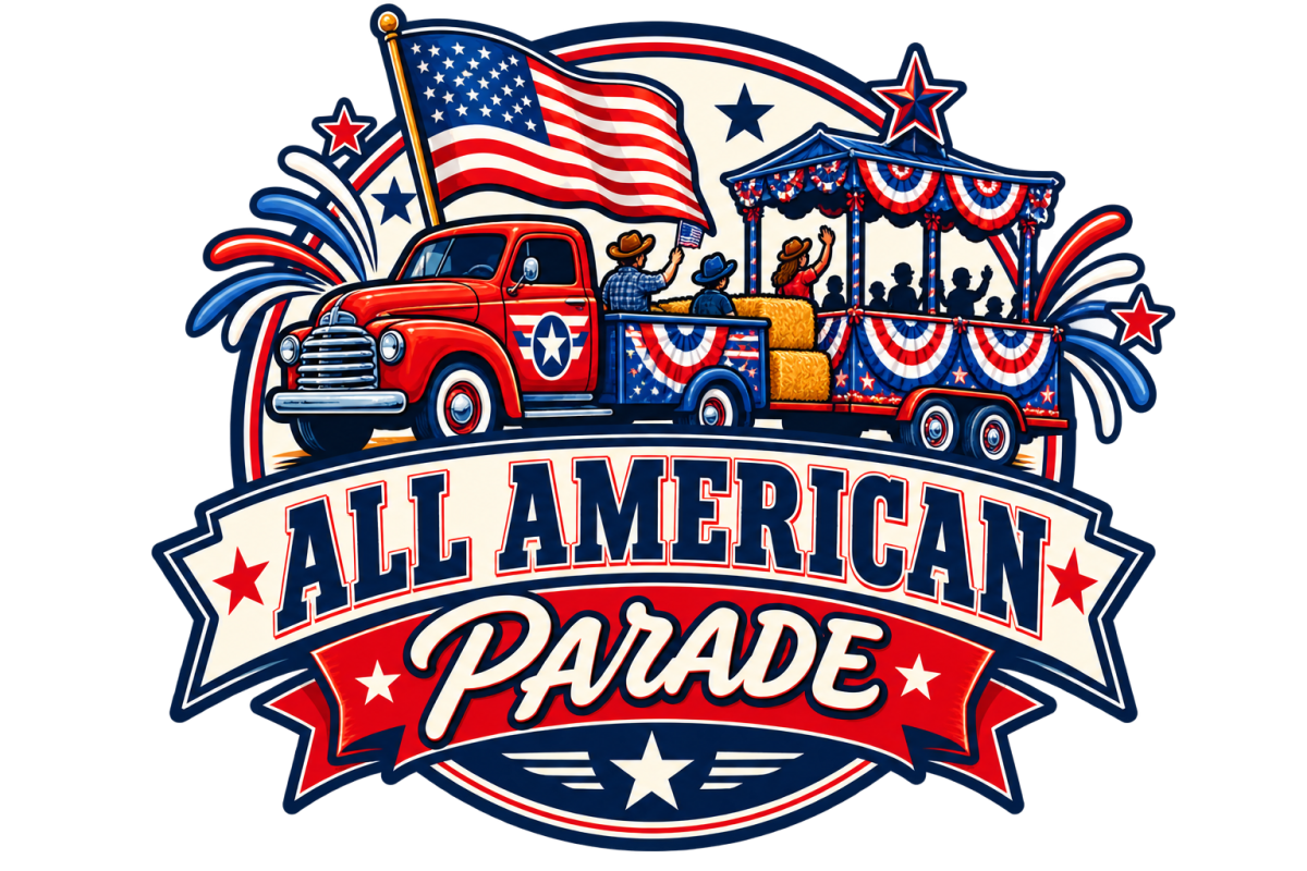 Fred Fest Parade Logo - All American