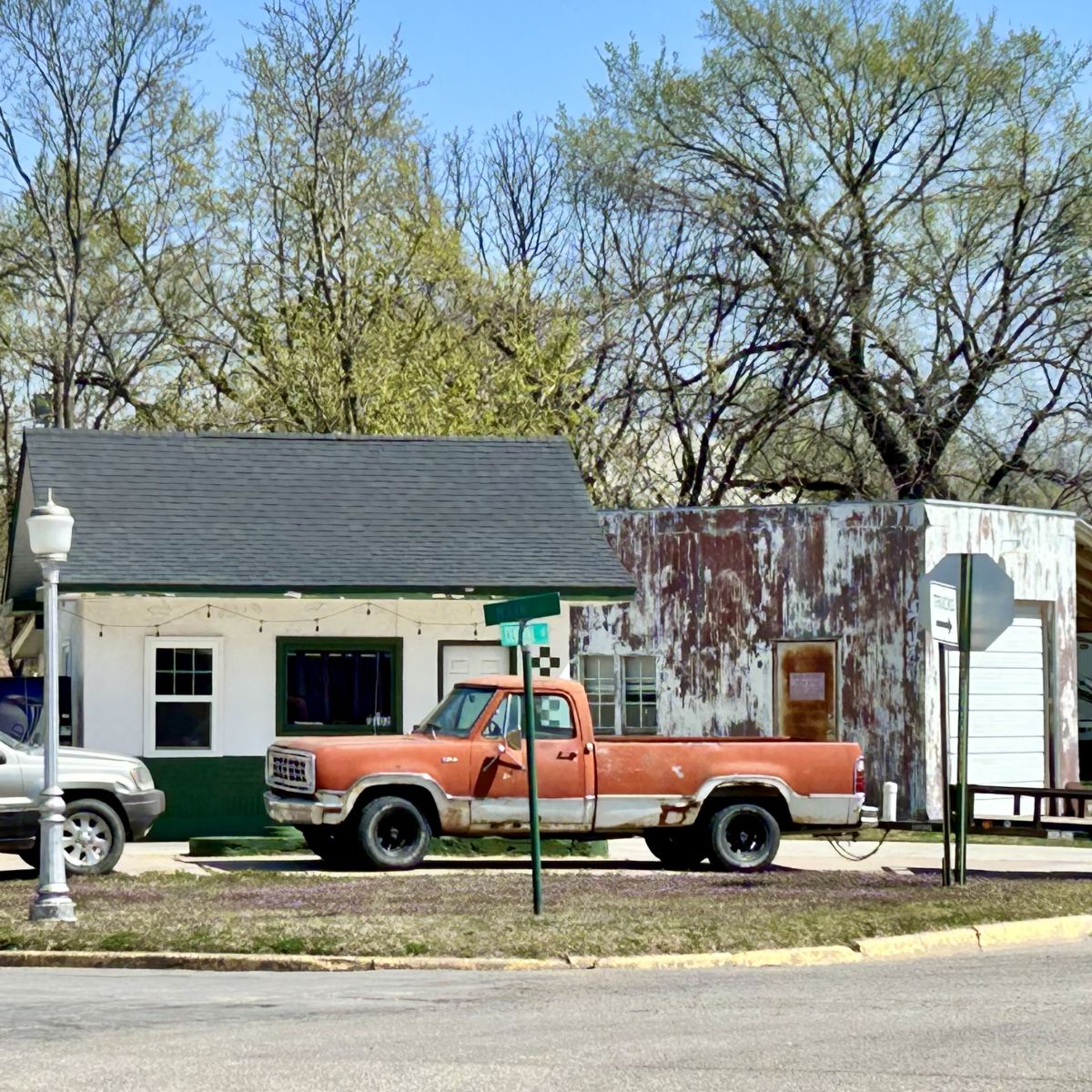 converted corner gas station