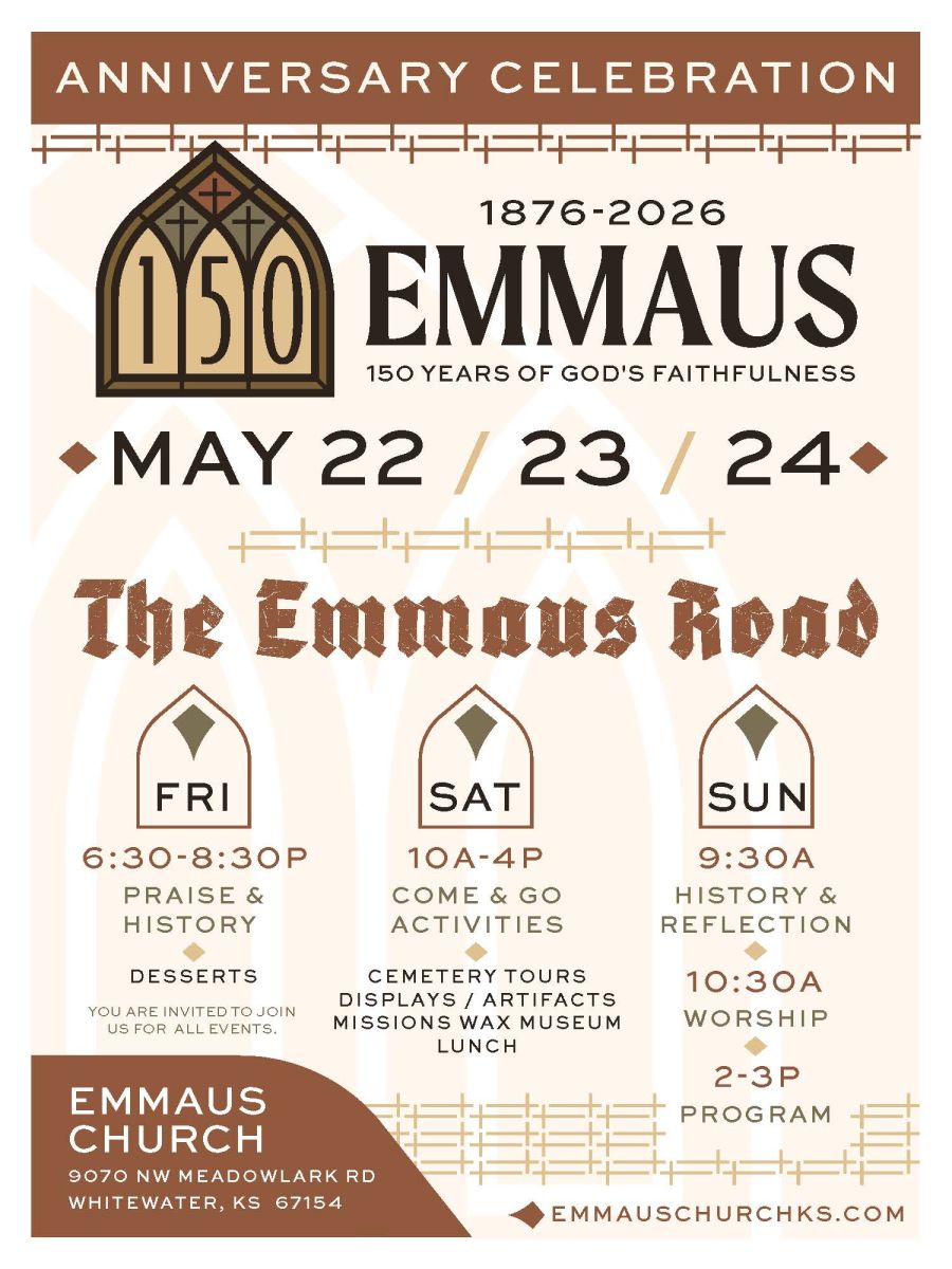 150 Years celebration for Emmaus Church this summer