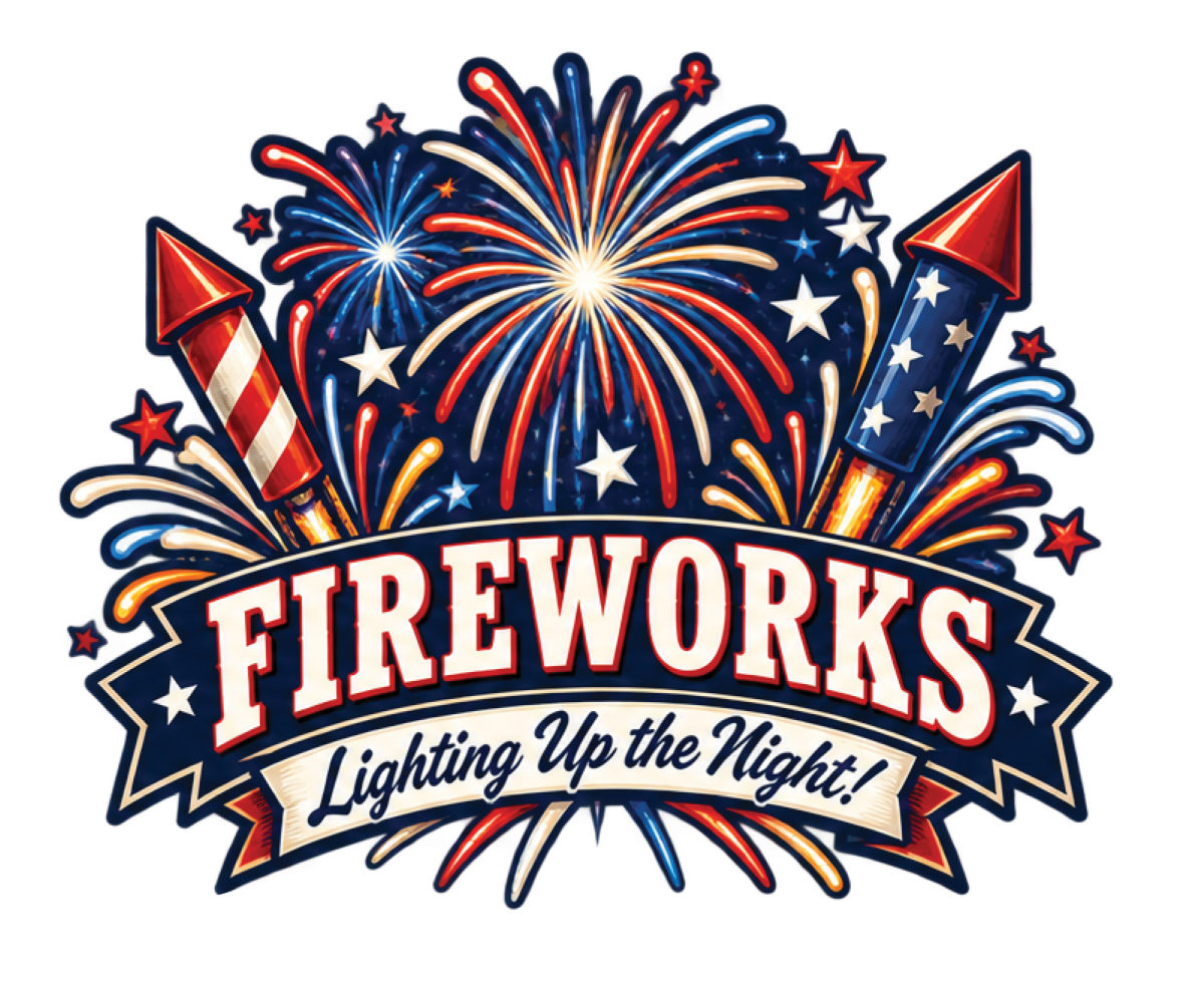 Fireworks logo - Fred Fest