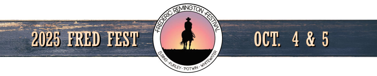 Logo centered with words on either side announcing the festival is October 4 and 5