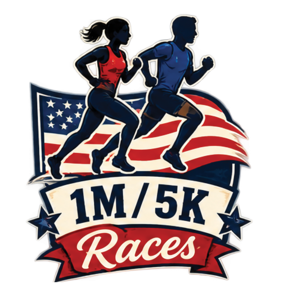 Running Logo - Fred Fest