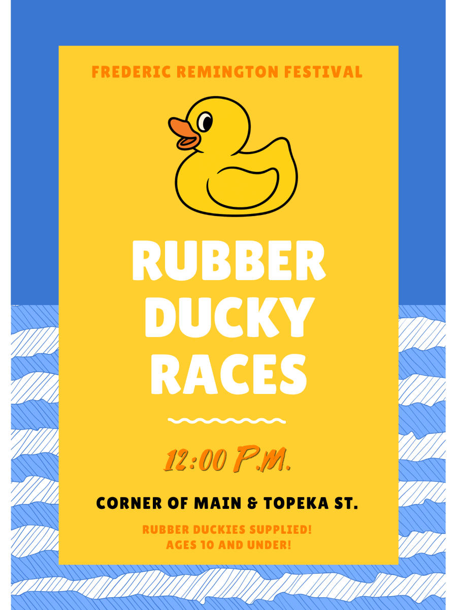 Rubber Ducky Races Flyer - Fred Fest