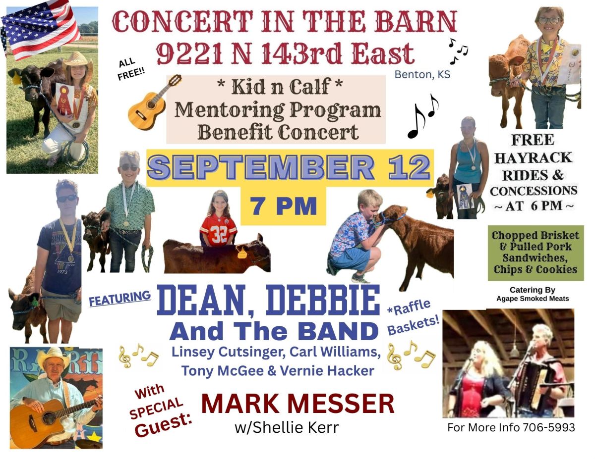 Benefit Concert at the Barn, Sept 12