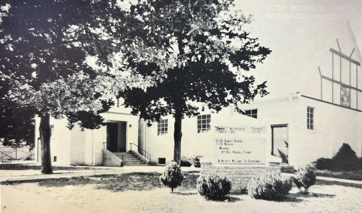 vintage postcard of the Swiss Church